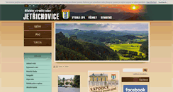 Desktop Screenshot of obec-jetrichovice.cz